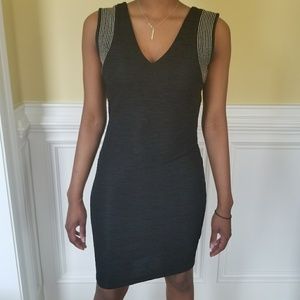 H&M rippled jeweled dress